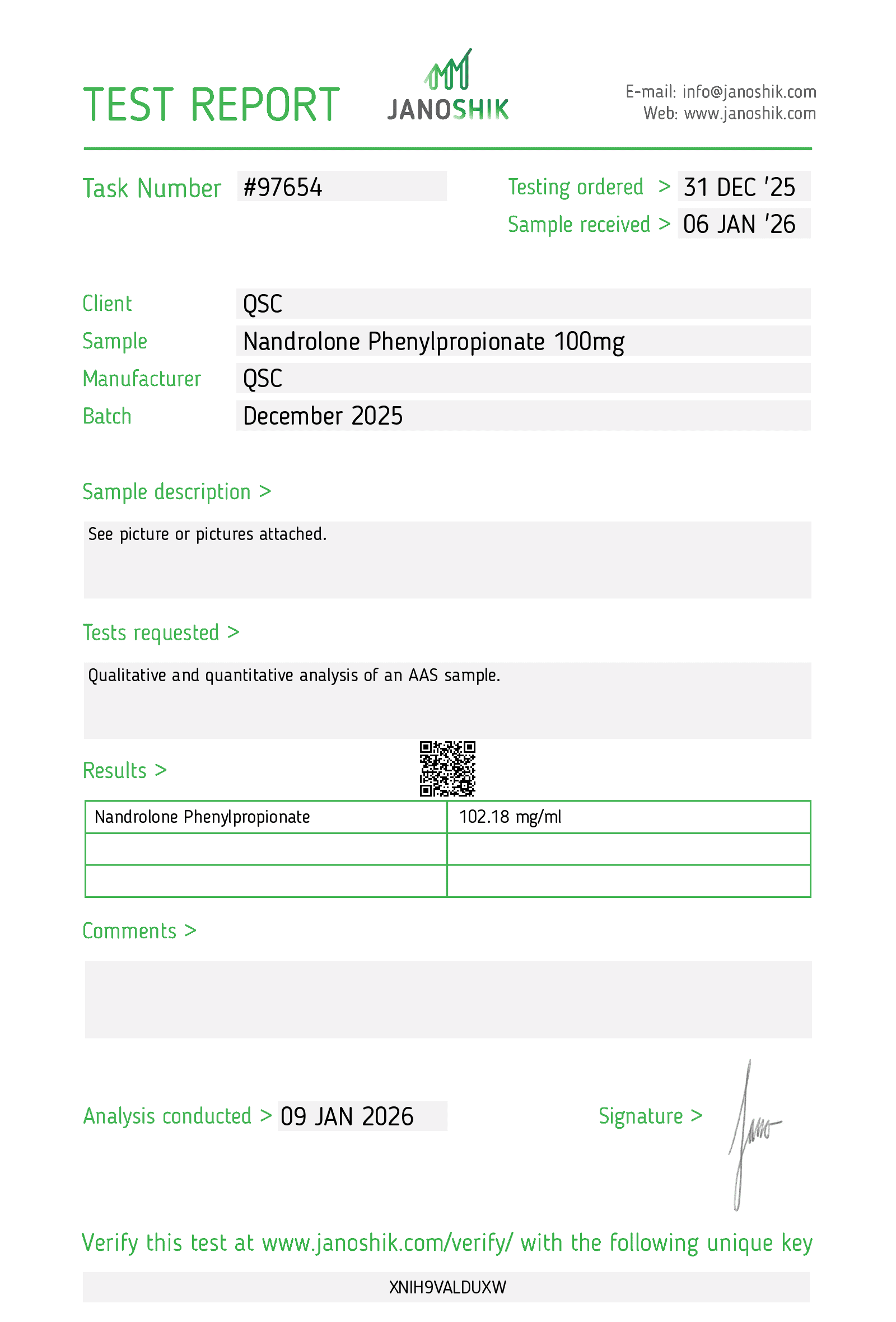 Nandrolone Phenylpropionate (NPP) 100mg/mL Injectable | 10-Vial Kit - Image 3