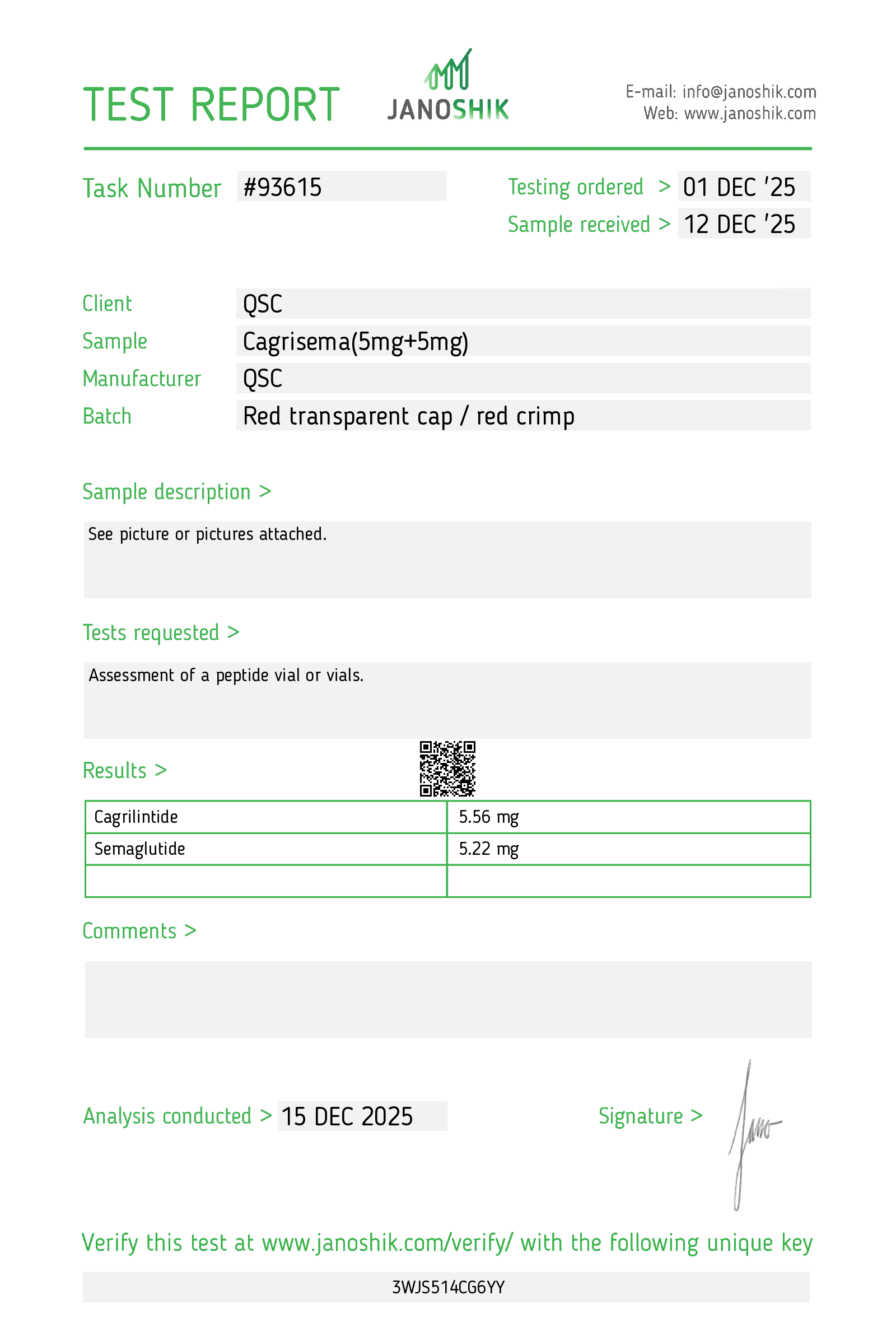 Cagrilintide + Semaglutide Blend 10mg | 10-Vial Kit | Weight Loss Stack - Image 3