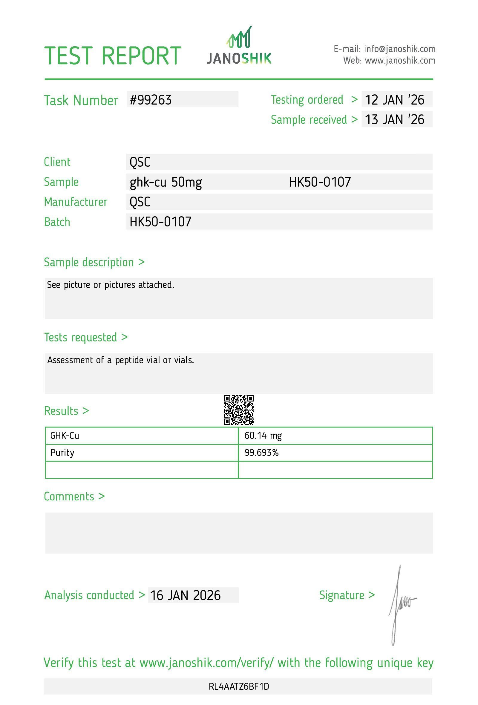 GHK-Cu 50mg | 10-Vial Kit | Collagen & Tissue Repair - Image 3