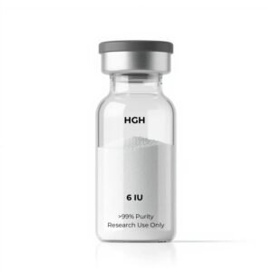 HGH 6 IU | 10-Vial Kit | 60 IU Total | Human Growth Hormone Research