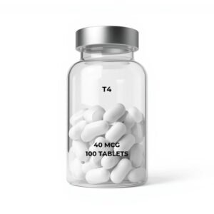 T4 Levothyroxine 40mcg Tablets | 100-Count | Levothyroxine / T4